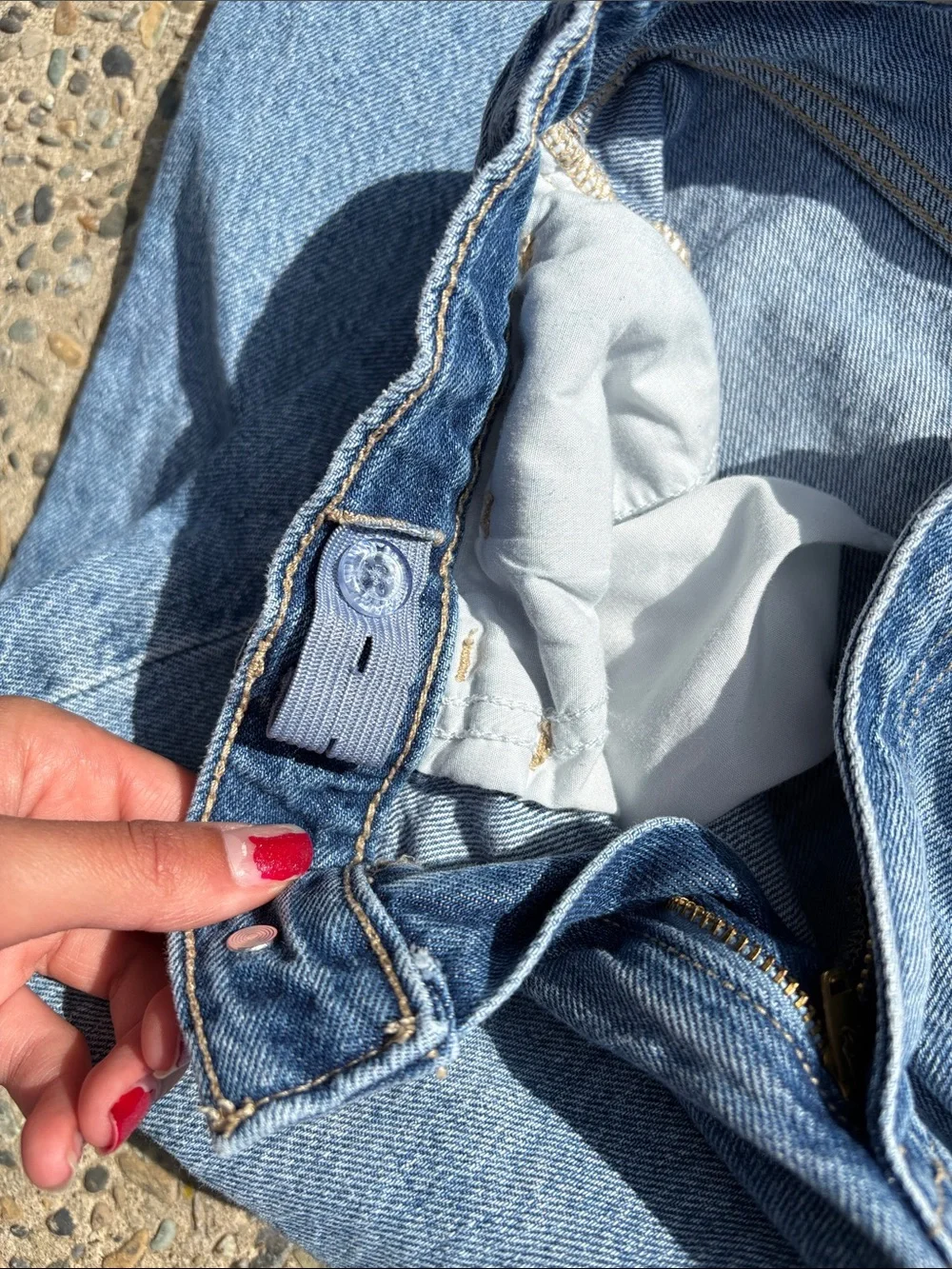 Old Navy Older Girls Baggy Wide Leg Jeans